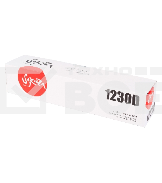 Картридж Sakura 1230D Black для Ricoh Aficio 2015/ 2016/ 20118/ 2020/ MP1500/ MP1600, черный, 9000 к.