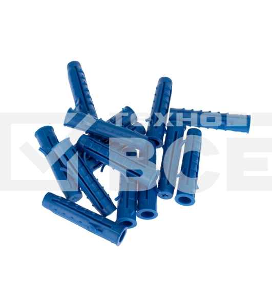 Дюбель распорный KRANZ 10х50, синий, пакет (50 шт./уп.)