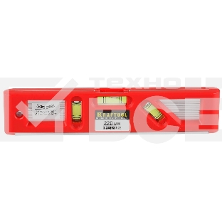 Уровень KRAFTOOL 1-34863-022  ''pro'' ''director level'' с магнитом 3 ампулы 220мм