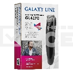 Набор для стрижки Galaxy Line GL 4170, черный, 3 Вт, вр. раб. до 1,5 ч, время зарядки около 2 ч, аккум. Li-Ion 3,7 В, емк. аккум. 600 мА*ч, лезвия из нерж. стали, шир. лезвия 30 мм, 16 полож. насадки-расчески (1 - 8,5 мм), индик. зар. аккум., USB зарядка, фото5