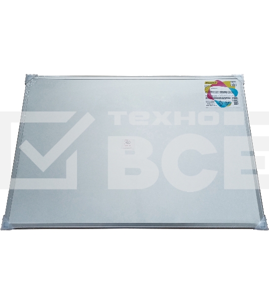 Доска магнитно-маркерная Silwerhof белый 60x90см алюминиевая рама