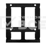 Салазки (переходник) ExeGate EX292544RUS HD-22T3M металлические для установки 2xHDD/SSD 2.5