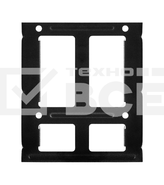 Салазки (переходник) ExeGate EX292544RUS HD-22T3M металлические для установки 2xHDD/SSD 2.5