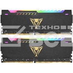 Оперативная память Patriot Viper Steel, DDR4, 16GB (2x8GB), 3200MHz, CL18, с радиатором, RGB, черный, фото10