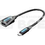 Адаптер переходник Vention OTG USB 2.0 AF/micro B 5pin - 0.15м, фото3