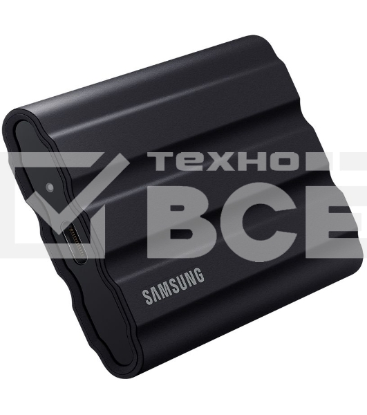 Твердотельный диск 2TB Samsung T7 Shield MU-PE2T0S/WW , V-NAND, USB 3.2 Gen 2 Type-C  [R/W - 1000/1050 MB/s]/EU