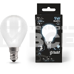 Лампа светодиодная Filament Шар E14 5Вт 4100К OPAL GAUSS 105201205, фото2