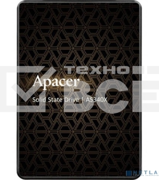 Накопитель SSD Apacer AS340X, 960Gb, 2.5