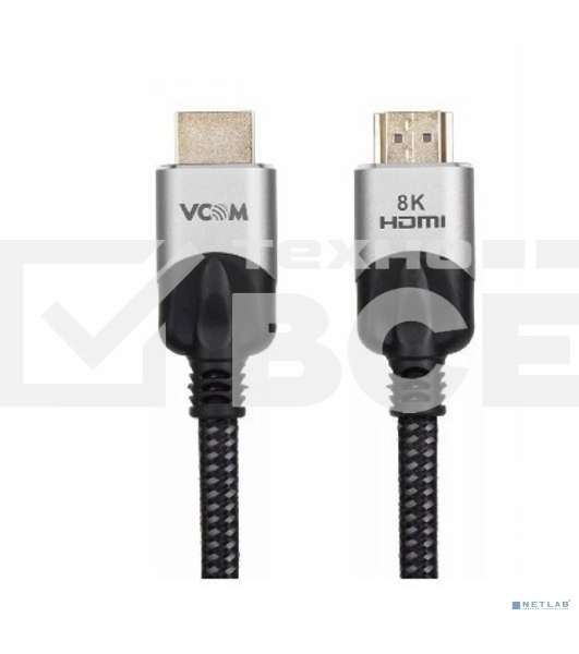 Кабель VCOM CG865-3M HDMI 19M/M,ver. 2.1, 8K@60 Hz 3m VCOM <CG865-3M>