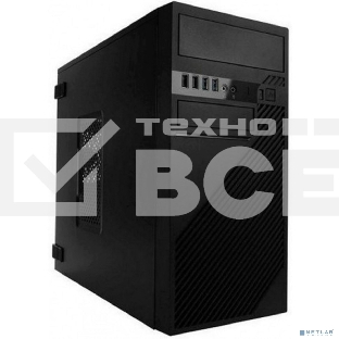 Компьютерный корпус MiniTower InWin EFS712BL PM-600ATX   U3*2+U2*2+A(HD)+ front fan holder + Screwless  [6196804]