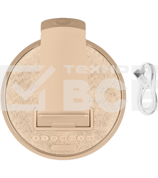 Портативная колонка BBK BTA1110 золотистый 10W 2.0 BT 10м 1800mAh