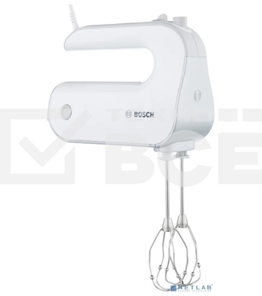Миксер ручной Bosch MFQ4070 500Вт белый