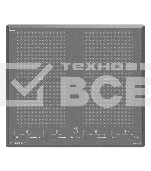 Индукционная варочная панель Maunfeld CVI594SF2LGR Inverter