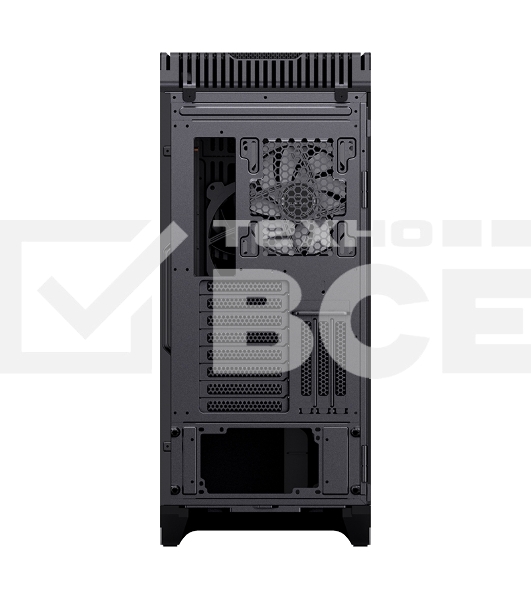 Компьютерный корпус  E-ATX/ JONSBO D500 BK, E-ATX case, 2xU3.0+1xType-C, Combo Audio, 2.0mm aluminium +metal