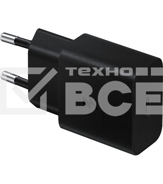 Сетевое зарядное устройство Samsung Adapter 15W Type C with Cable черный (EP-T1510XBEGEU)