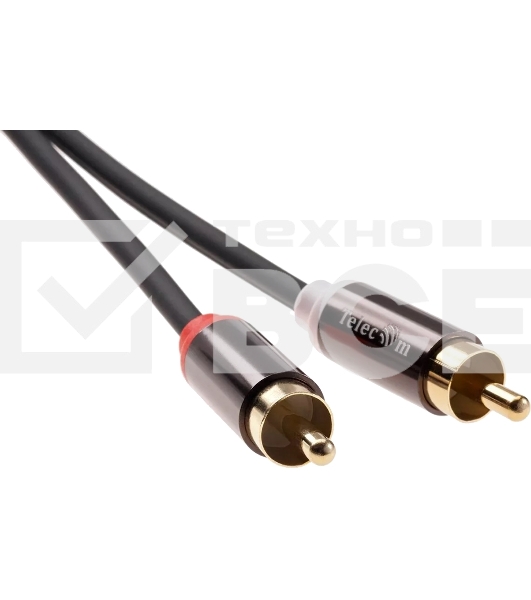 Кабель соединит 2xRCA (M) - 2xRCA (M),1.5m, TelecomPRO <TAV7158M-1.5M>