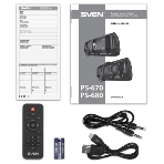 Колонка портативная SVEN АС PS-680 черный 65W 1.0 BT, фото39