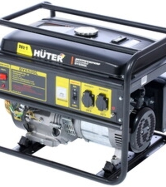 Электрогенератор бензиновый Huter DY6500LXA, 5.5 кВт, 71 дБ, 74 кг