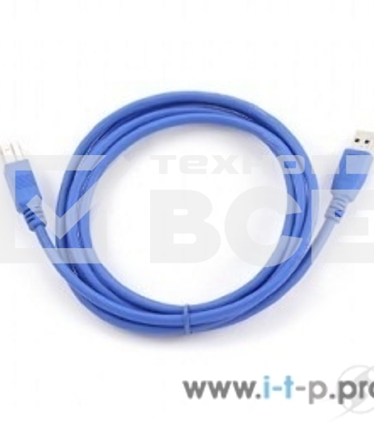 Кабель Gembird CCP-USB3-AMBM-6 USB 3.0 PRO кабель для соед. 1.8м AM/BM позол. контакты, пакет