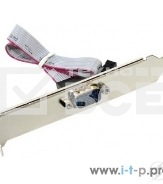 Планка портов в корпус 1xCOM DB9 Male, Orient C097 oem