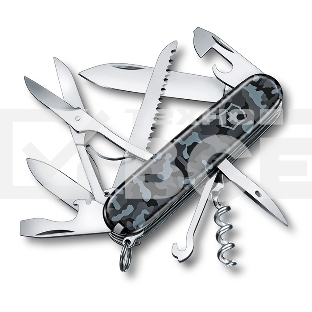 Нож перочинный Victorinox Huntsman (1.3713.942) 91мм 15функций морской камуфляж