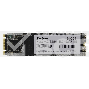 Накопитель SSD ExeGate Next A2000TS240, 240Gb, SATA III, M.2 2280, R/W 558/490