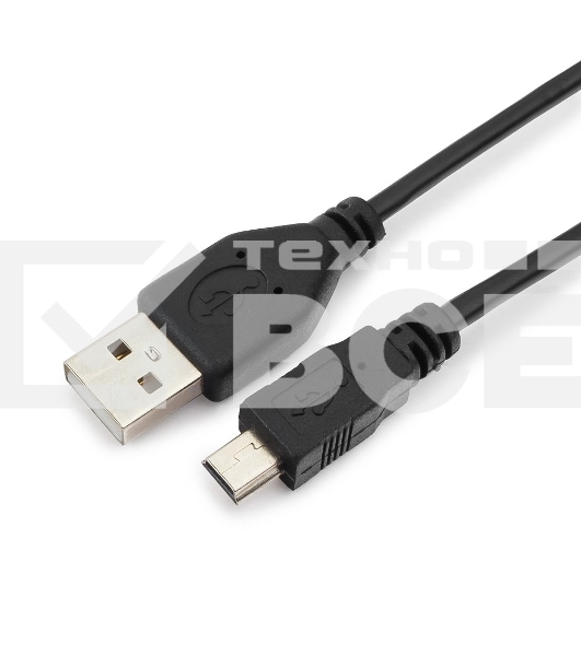 Кабель Гарнизон Кабель USB 2.0, AM/miniBM 5P, 0.5м, пакет (GCC-USB2-AM5P-0.5M)
