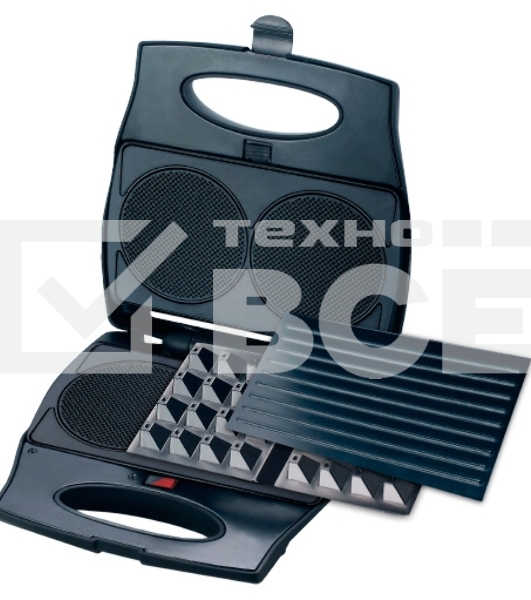 Вафельница Centek CT-1450 (венские вафли, гриль, вафли для мороженного)
