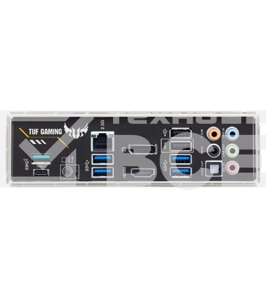Материнская плата ASUS TUF GAMING B550-PLUS, AM4, AMD B550, 4xDDR4, 6xSATA, 2xM.2, 1xPCIe 4.0 x16, 1xPCIe 3.0 x16, 3xPCIe x1, 1xHDMI, 1xDP, 1x 2.5Gb LAN, 4xUSB-A 3.2 Gen 1, 1xUSB-A 3.2 Gen 2, 2xUSB-A 2.0, 1xUSB-C 3.2 Gen 2, 5x3.5 мм, 7.1, ATX