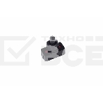 Выключатель-кнопка 250V 1А (2с) ON-OFF черный (для настольной лампы) Rexant, фото 1
