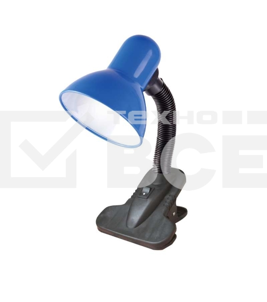 Светильник TLI-202 Blue E27 настол. син. Uniel 00755