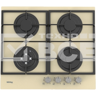 Газовая варочная панель Korting HGG 6722 CTB