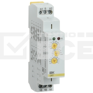 Реле времени ORT многофункциональное 1 конт. 12-240В AC/DC IEK ORT-M1-ACDC12-240V