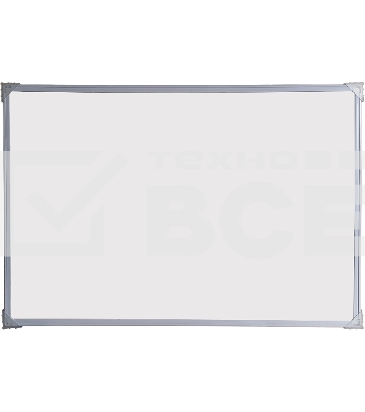 Доска магнитно-маркерная Silwerhof белый 60x90см алюминиевая рама