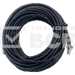 Патч-корд Buro UTP 4 пары cat5E CCA molded 15м черный RJ-45 (m)-RJ-45 (m), фото2