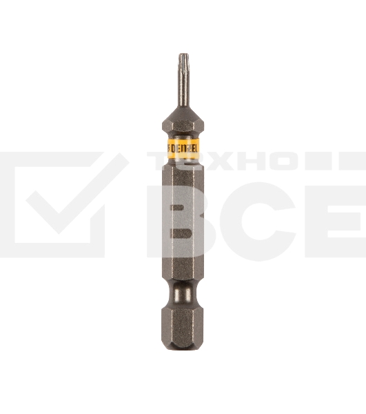 Набор бит TORX 6х50, сталь S2, шестигранный профиль, 10 шт. Denzel