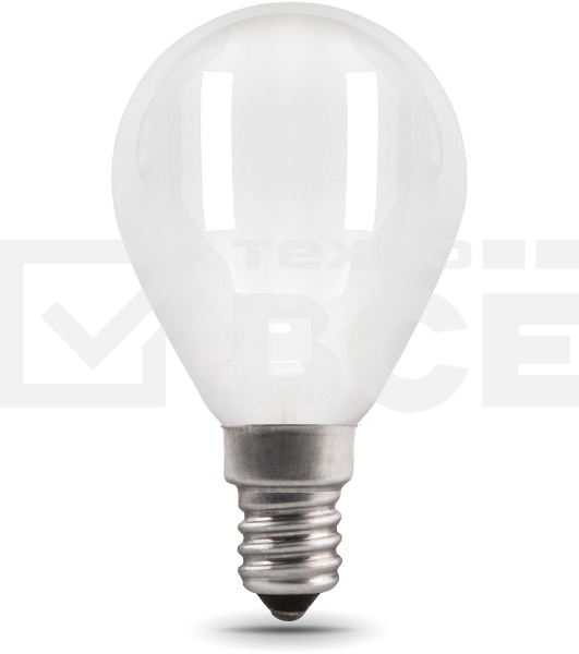 Лампа светодиодная Filament Шар E14 5Вт 4100К OPAL GAUSS 105201205
