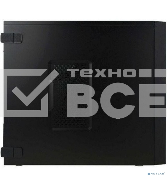 Компьютерный корпус MiniTower InWin EFS712BL PM-600ATX   U3*2+U2*2+A(HD)+ front fan holder + Screwless  [6196804]