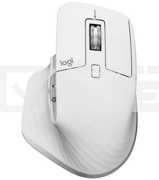 Мышь беспроводная Logitech MX Master 3s светло-серый, 8000 dpi, радиоканал, Bluetooth, USB, кнопки - 7