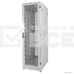 Шкаф серверный напольный 48U (600 1000) дверь перфорированная, задние двойные перфорированные, фото10