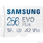 Флеш карта microSDXC 256Gb Samsung EVO Plus Class 10, A2, V30, UHS-I (U3), W 90 МБ/с, R 160 МБ/с, MB-MC256SA/KR адаптер на SD, фото3