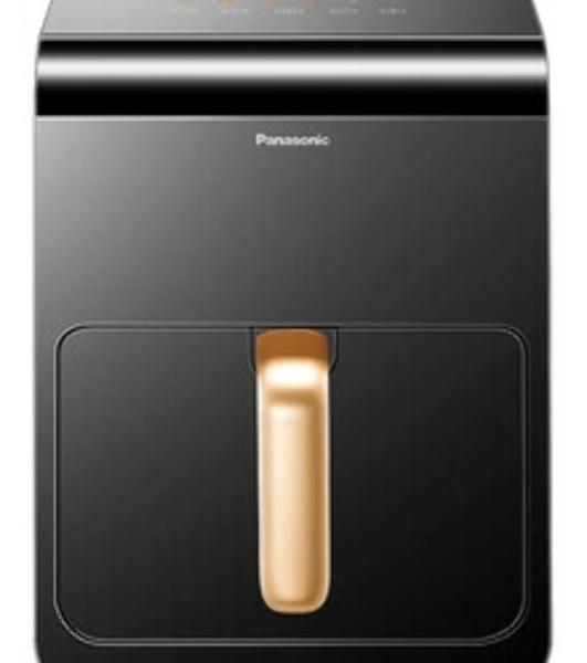 Аэрогриль Panasonic NF-CC600ATS черный, 1450 Вт, 6 л, сенсор, 11 программ