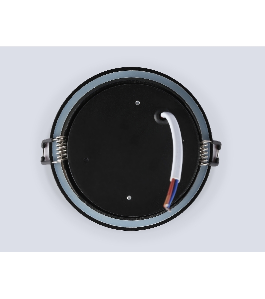 Светильник Ambrella light TN6653 BK черный IP44 GX53 D110*48