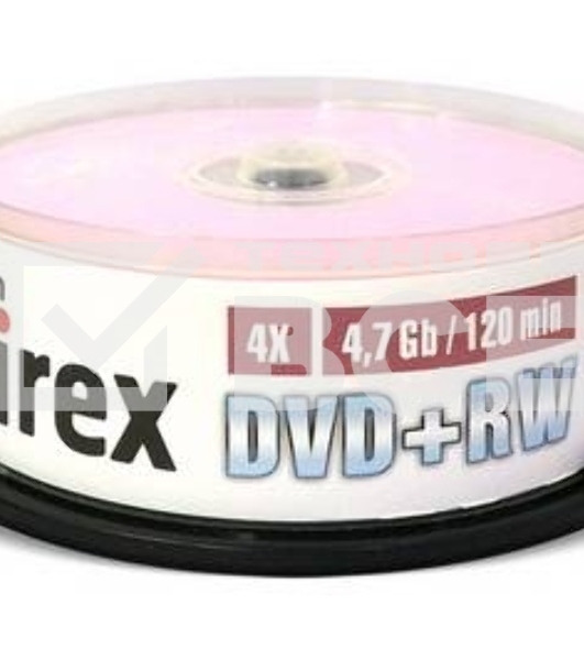 Диск DVD+RW Mirex 4.7 Gb, 4x, Cake Box (10), (10/300)