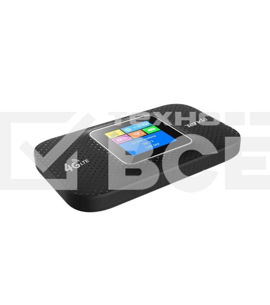Мобильный роутер Tenda 4G185 4G LTE, встроенная батарея 2100 мАч; поддержка карт памяти до 32Гб