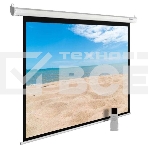 Экран Cactus 180x240см MotoExpert CS-PSME-240x180-WT 4:3 настенно-потолочный рулонный белый (моторизованный привод), фото4