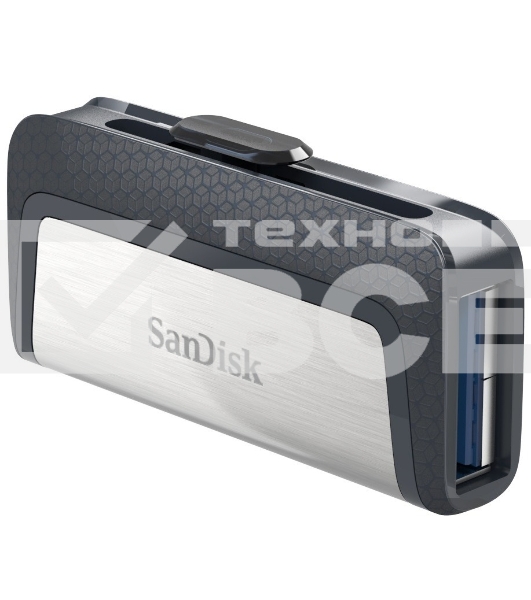 Флеш диск 256GB SanDisk Ultra Dual Drive, USB 3.0 - USB Type-C