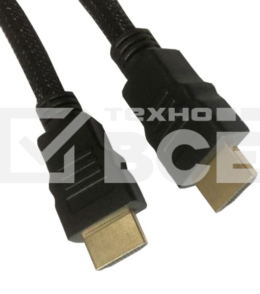 Кабель аудио-видео Buro HDMI (m)/HDMI (m) 3м. черный (HDMI-V1.4-3MC)