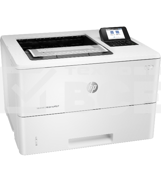 Принтер лазерный HP LaserJet Enterprise M507dn (1PV87A), A4, ч/б, печ. до 43 стр/мин, 1200 x 1200 dpi, USB, RJ-45, Air Print, Mopria