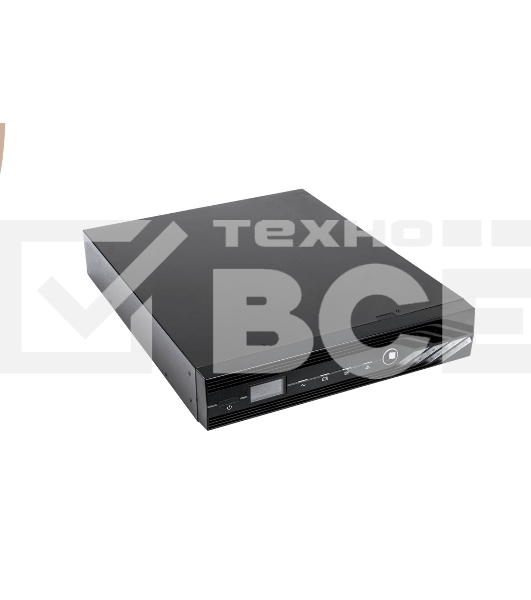 Источник бесперебойного питания SKAT-UPS 1000 RACK + 2x9Ah UPS 900 W, On-Line, sine, built-in rechargeable batteries 2 pcs x 9Ah